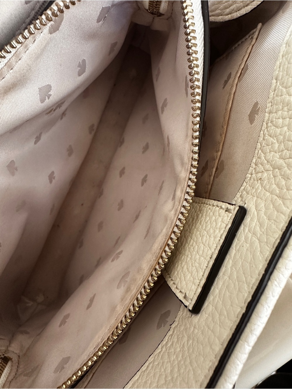 Kate Spade New York Jackson Straw Medium Triple Closure Satchel Handbag Purse - Picture 7 of 14